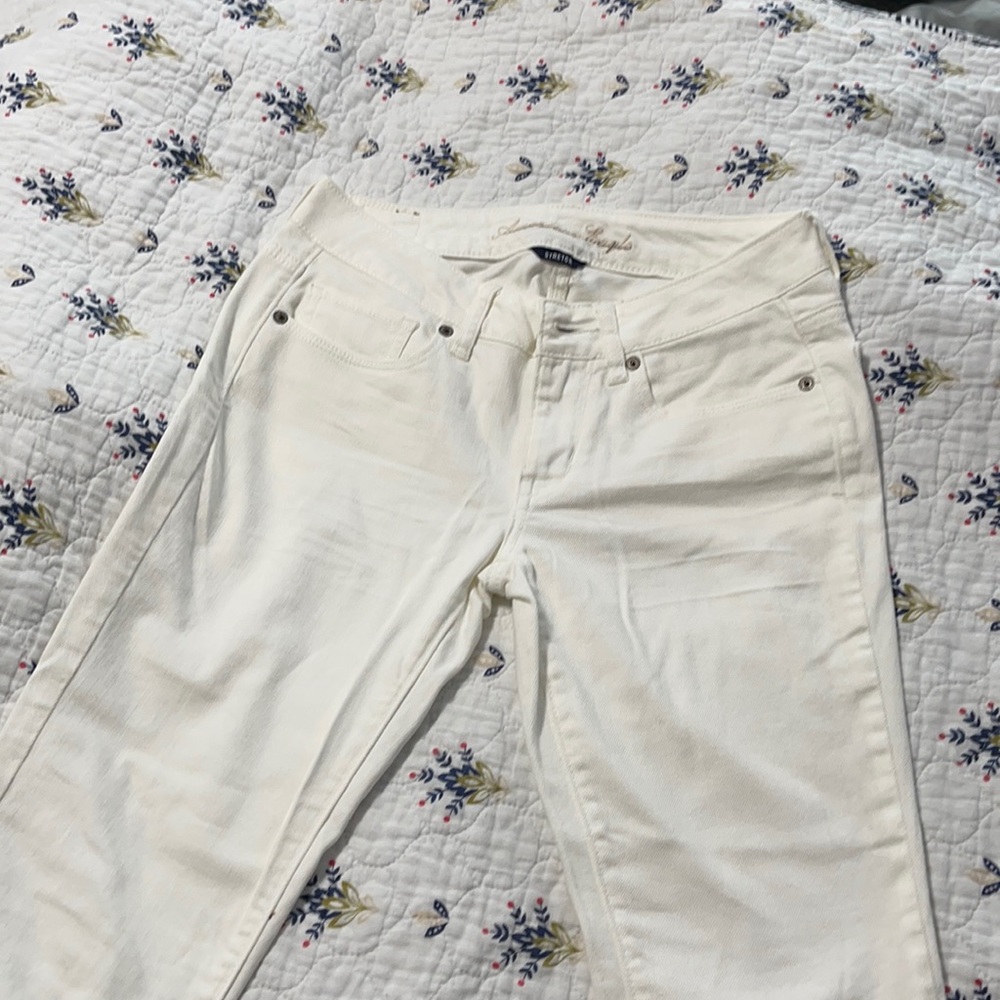 White jeans